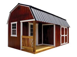 Side Porch Lofted Barn